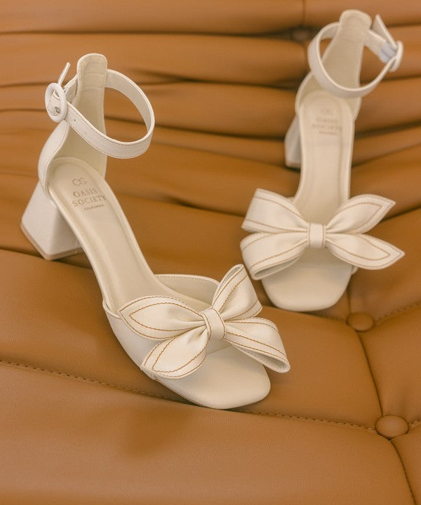 Sweet Bow Knot Low Heels