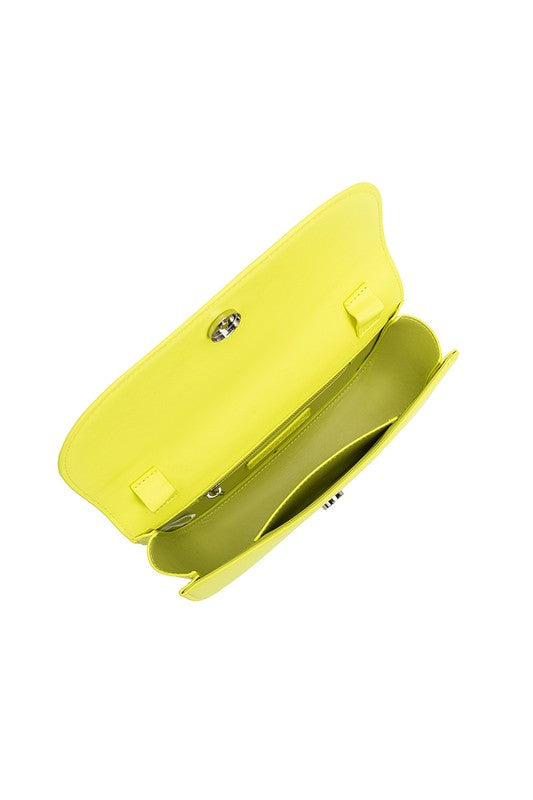 Melie Bianco Inez Neon Shoulder Bag