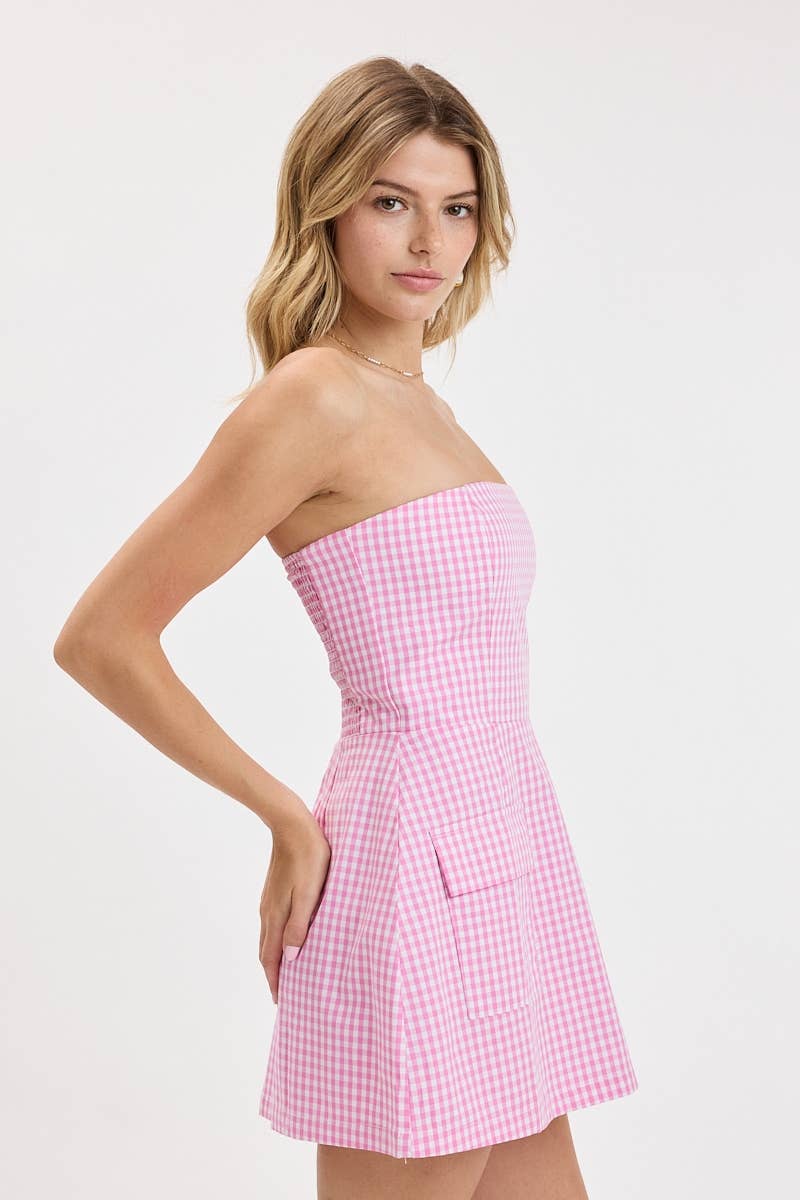 Trust Fund Brunch Pocket Mini Dress