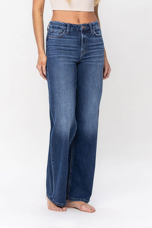 High Rise Loose Fit Jeans