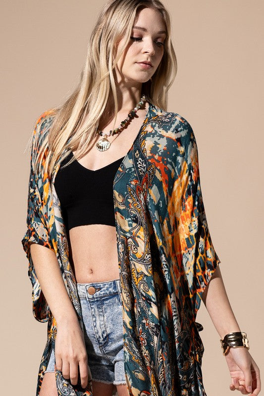 Brookwood Open Front Kimono