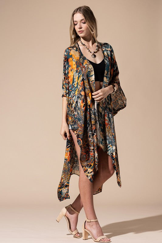 Brookwood Open Front Kimono