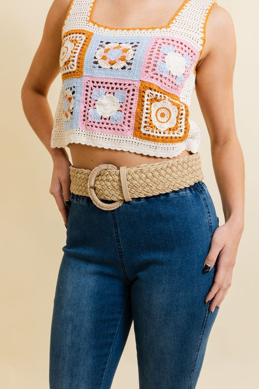 Woven Stretch Belt