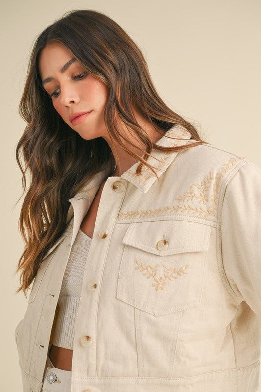 Wild Elegance Embroidered Jacket