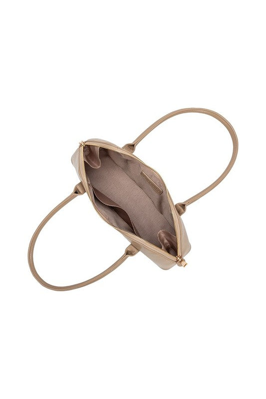 PREORDER 5/1 - Melie Bianco Dakota Mushroom Recycled Vegan Shoulder Bag