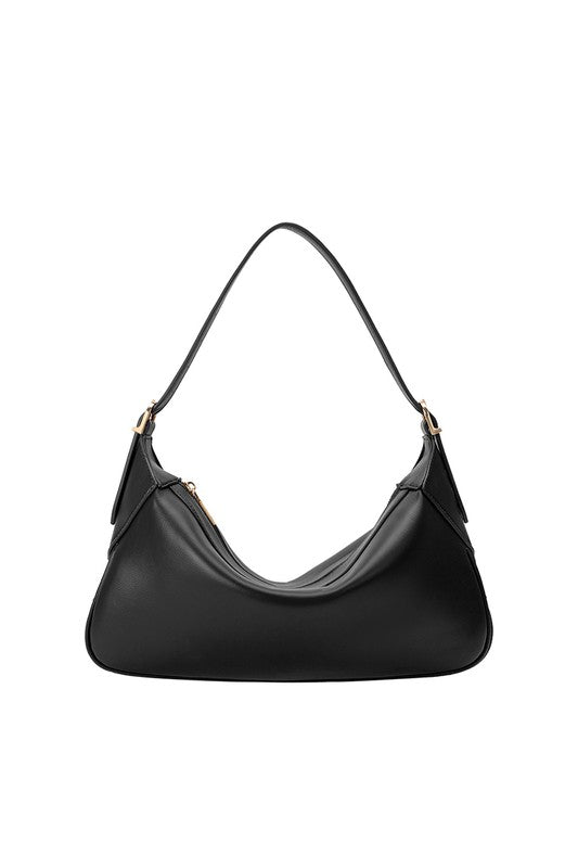 Melie Bianco Nicolette Black Large Shoulder Bag