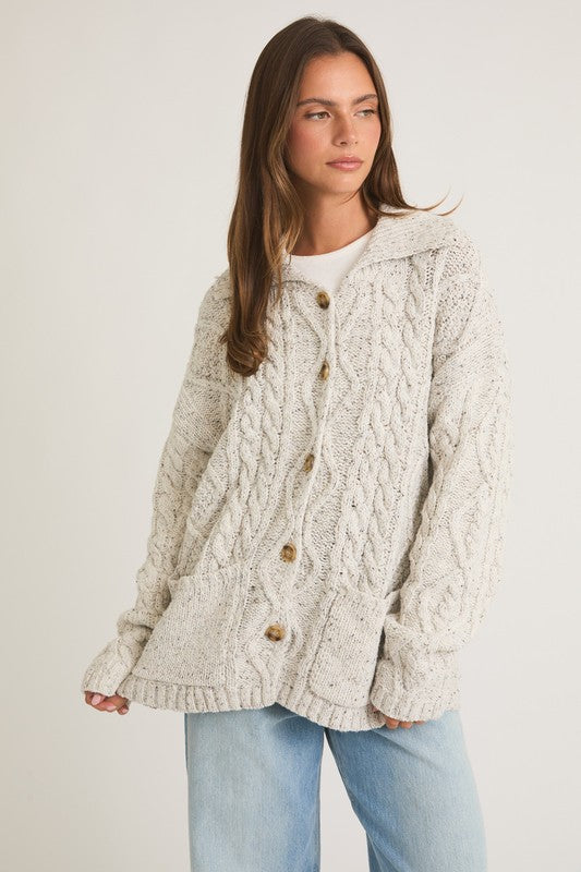 PREORDER - Melly Pocketed Knit Cardigan