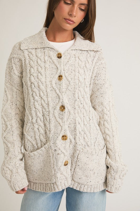 Melly Pocketed Knit Cardigan