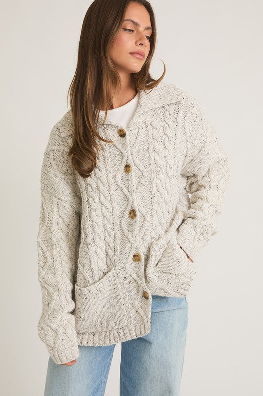 PREORDER - Melly Pocketed Knit Cardigan