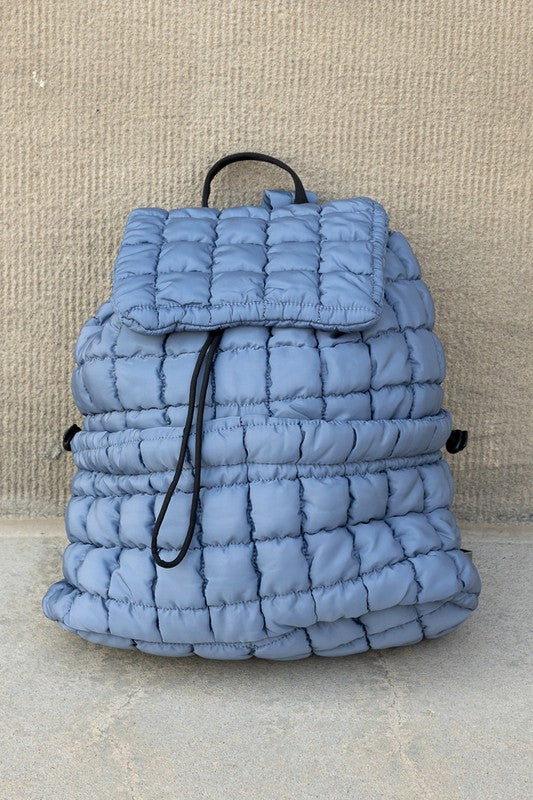 Stevie Quilted Puffer Backpack