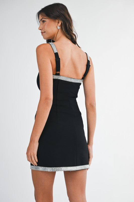 Silver Lining Bodycon Mini Dress