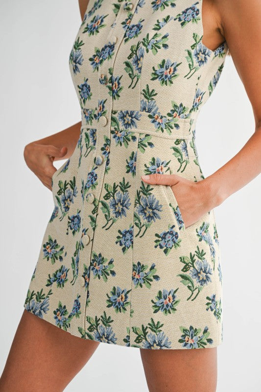 Sunday in Provence Mini Dress