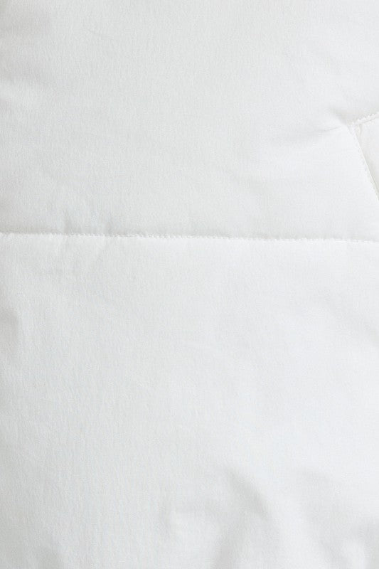 Blair Satin Tie Puffer Jacket