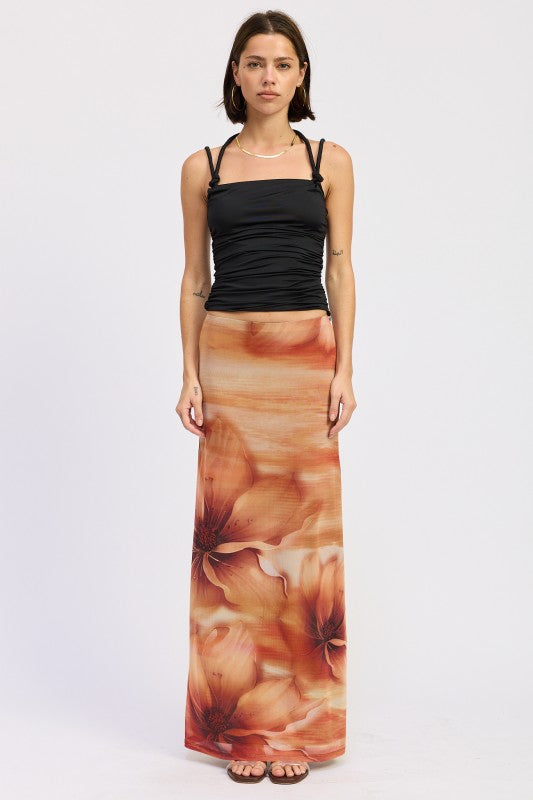 Tulum Dusk Maxi Skirt
