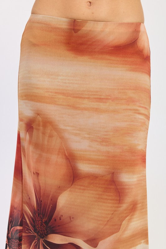 Tulum Dusk Maxi Skirt
