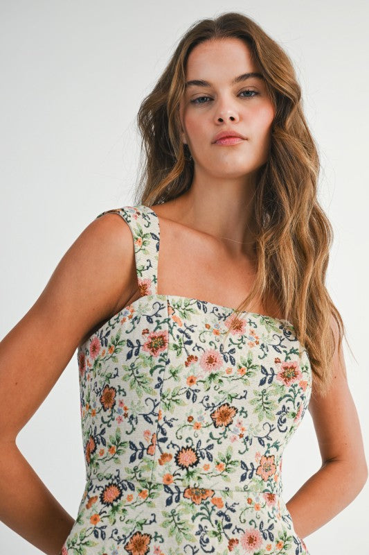 Fleur du Soleil Mini Dress