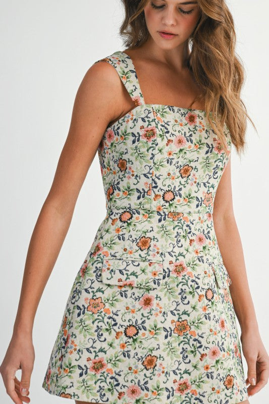 Fleur du Soleil Mini Dress