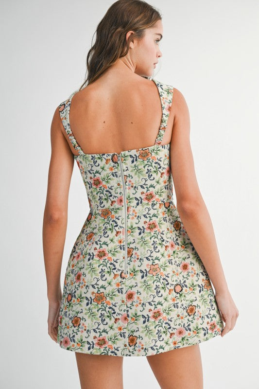 Fleur du Soleil Mini Dress