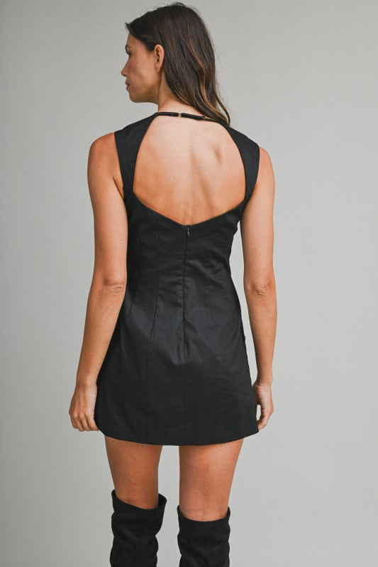 Always Classy Cargo Pocketed Mini Dress