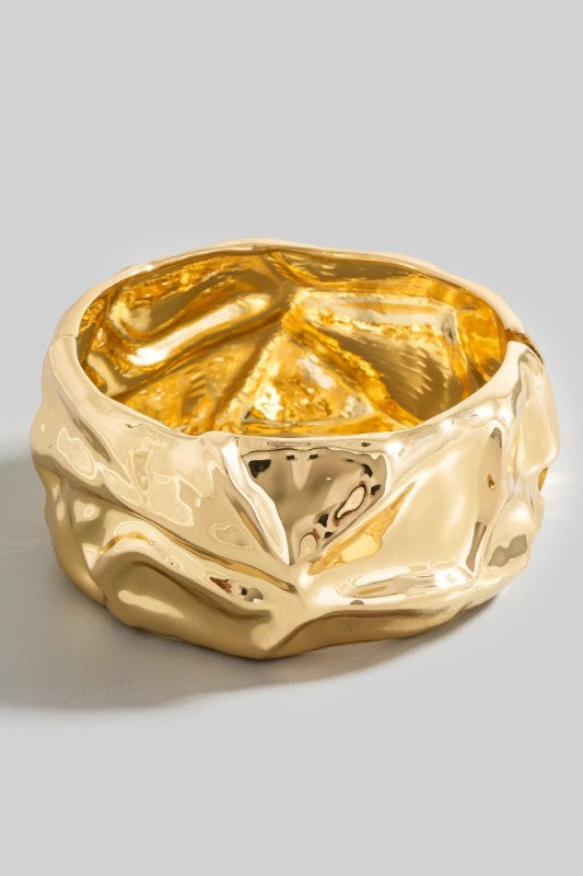 Sculpted Aura Bangle