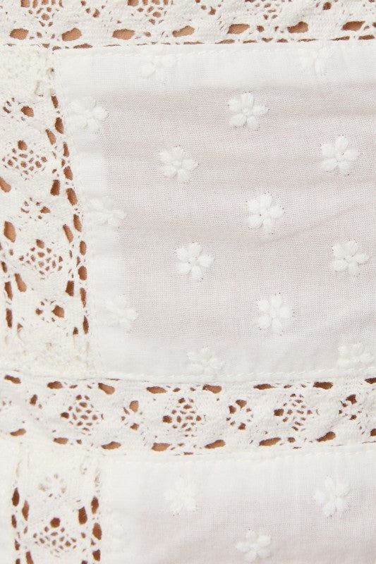 Sunshine Plans Lace Top