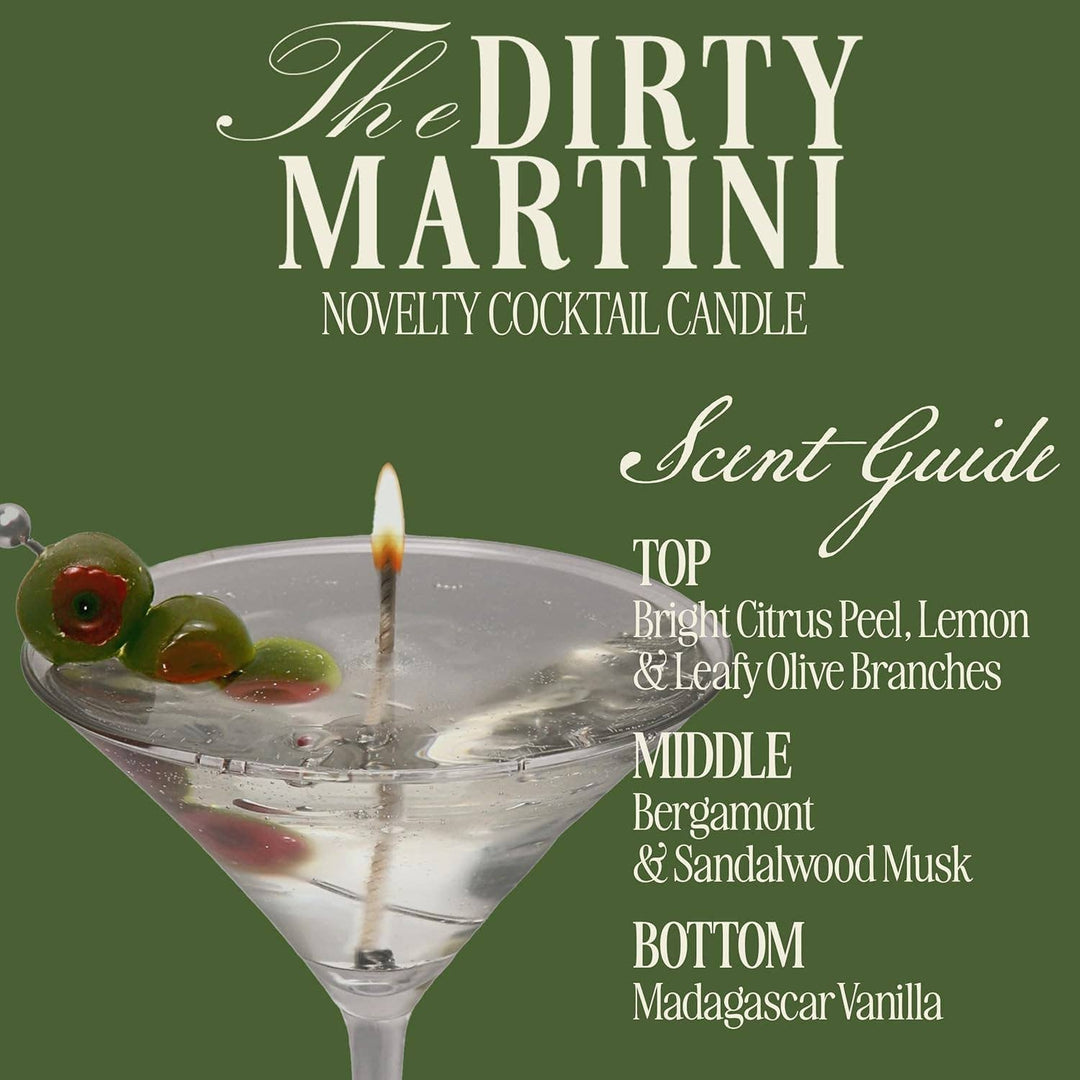 Dirty Martini Candle