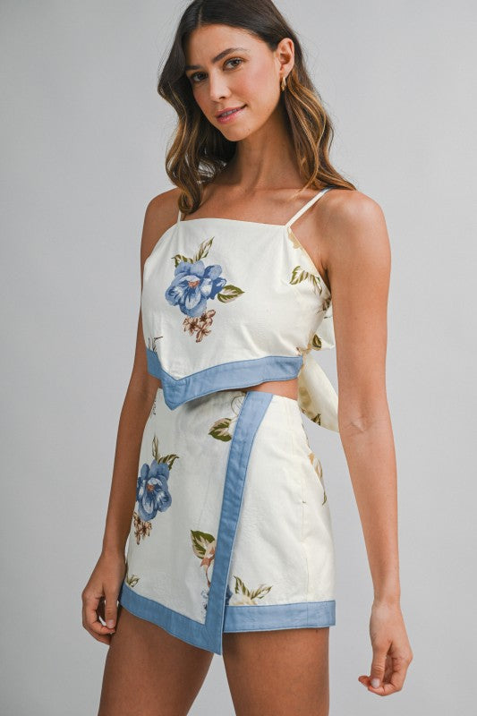 Love Note Wrap Skort