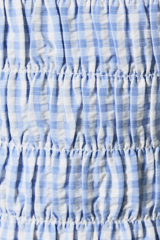 Nantucket Picnic Gingham Top