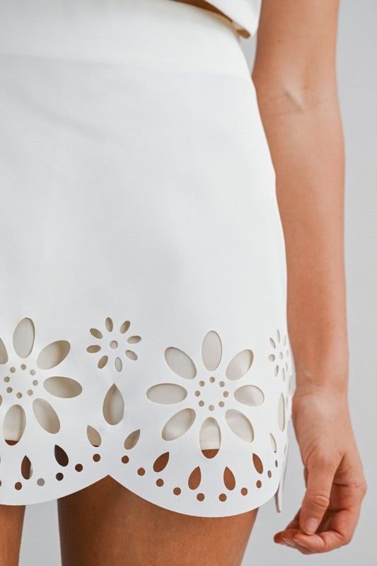 Carousel Afternoon Scallop Top