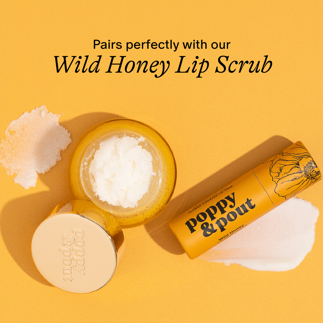 Poppy & Pout Wild Honey Lip Balm