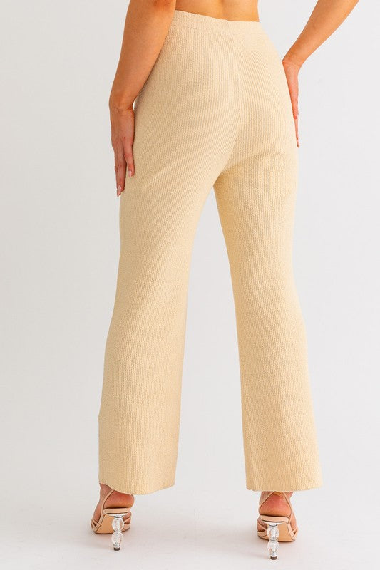 Local Charm Cropped Knit Pants - Final Sale