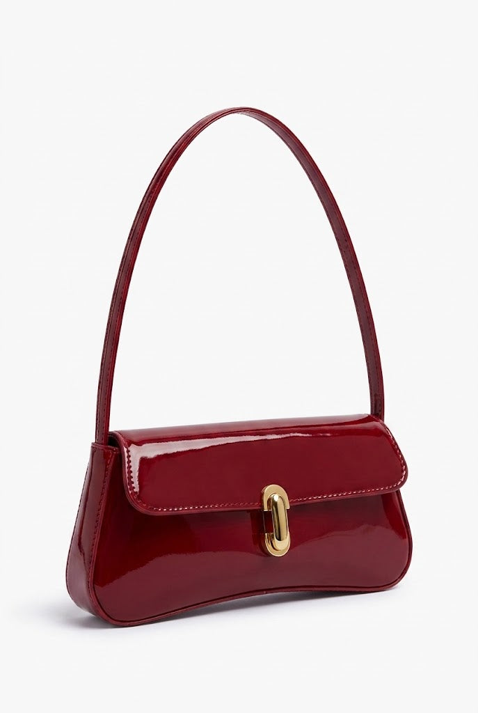 Polished Little Baguette Bag