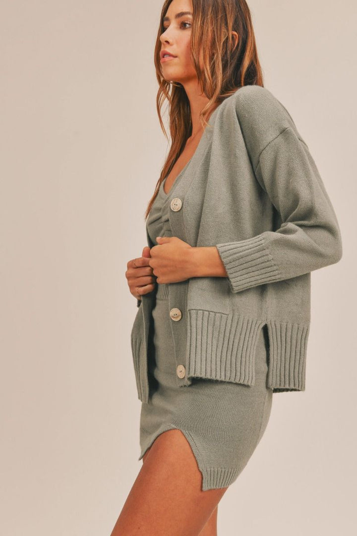 Cozy Babe Knit Cardigan Sweater - Final Sale