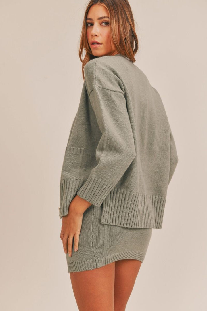 Cozy Babe Knit Cardigan Sweater - Final Sale