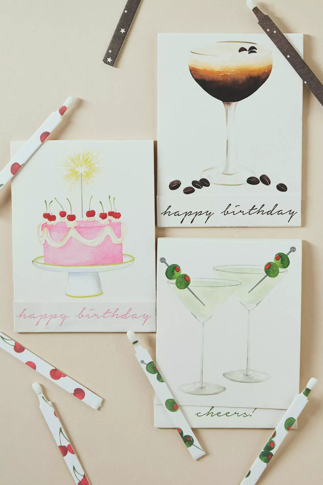 Espresso Martini Birthday Match Card