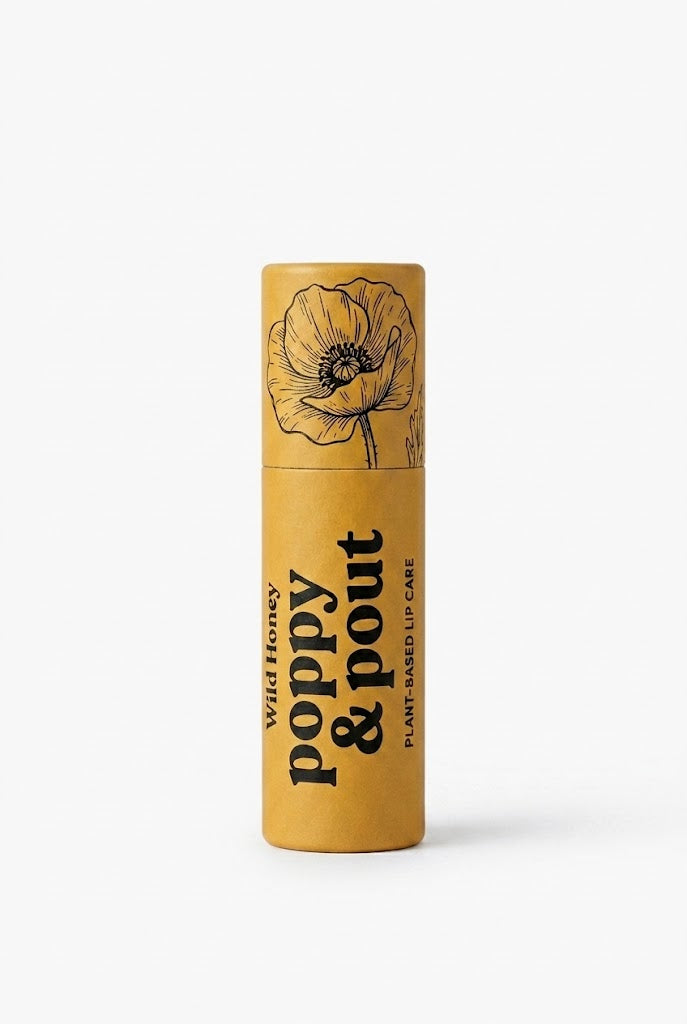 Poppy & Pout Wild Honey Lip Balm