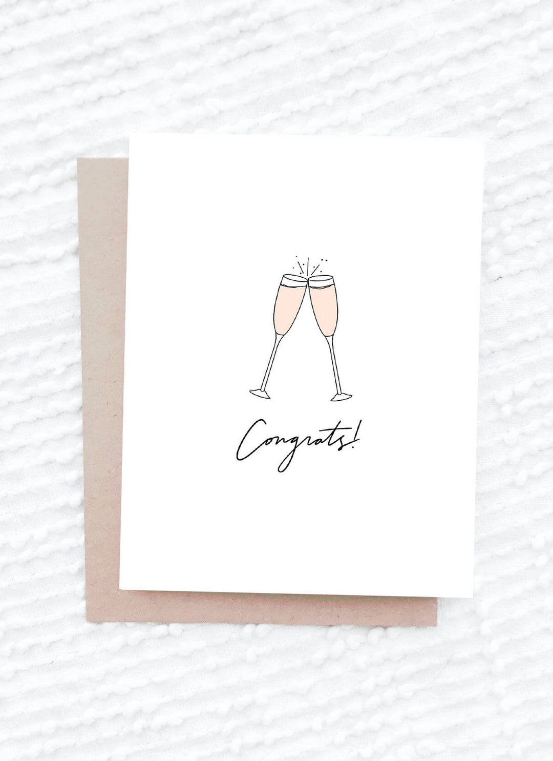 Congrats! Bubbly Card