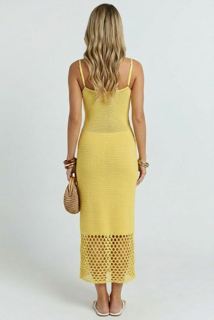 Barcelona Knit Midi Dress