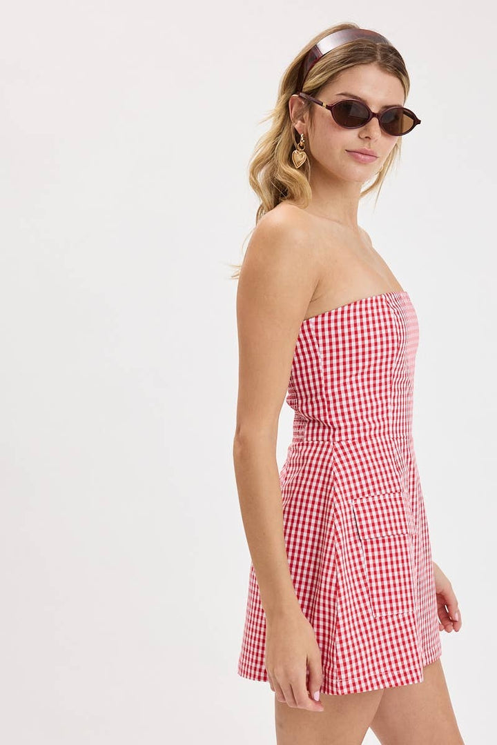 Trust Fund Brunch Pocket Mini Dress