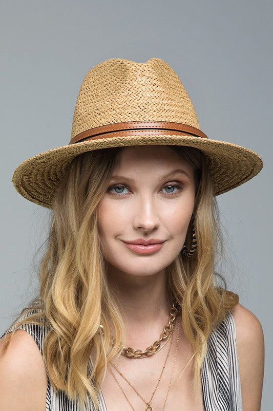 Western Dreamer Woven Panama Hat