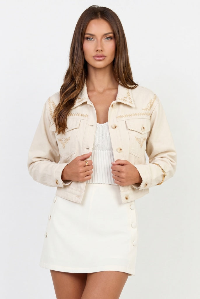 Wild Elegance Embroidered Jacket