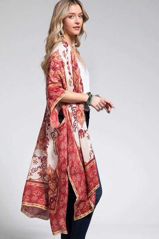 San Jose Open Front Kimono - Final Sale