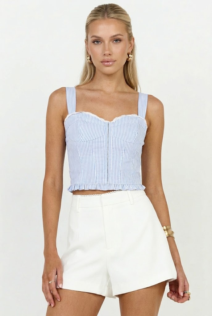 Harbor House Bustier Top