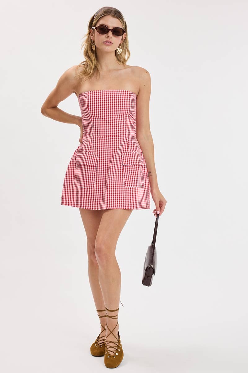 Trust Fund Brunch Pocket Mini Dress