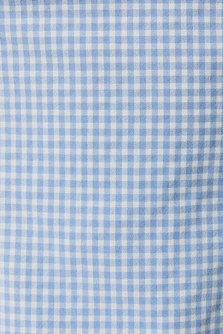 Soda Shop Date Gingham Mini Dress