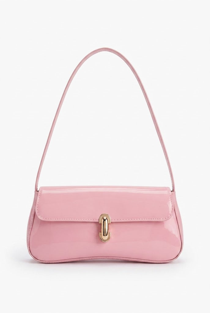 Polished Little Baguette Bag