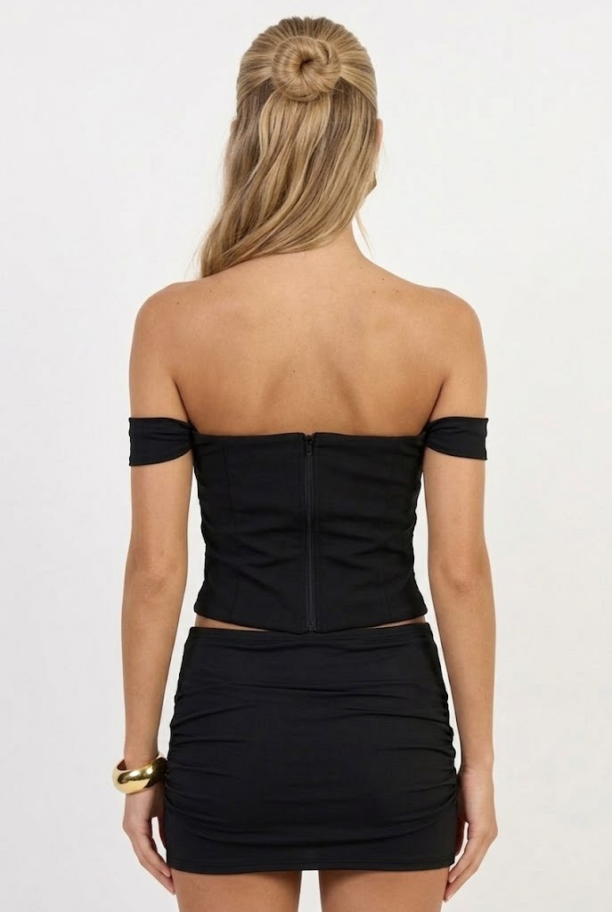 Chauffeur Corset Top
