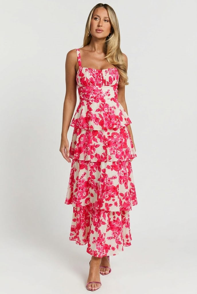 On The Italian Coast Maxi Dress
