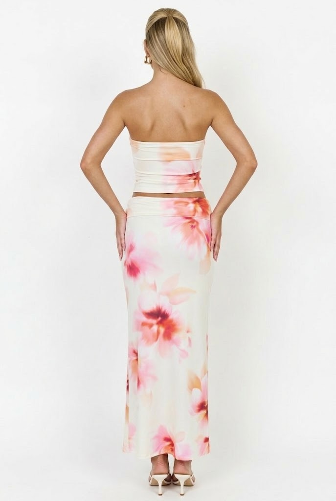 Anahi Floral Maxi Skirt