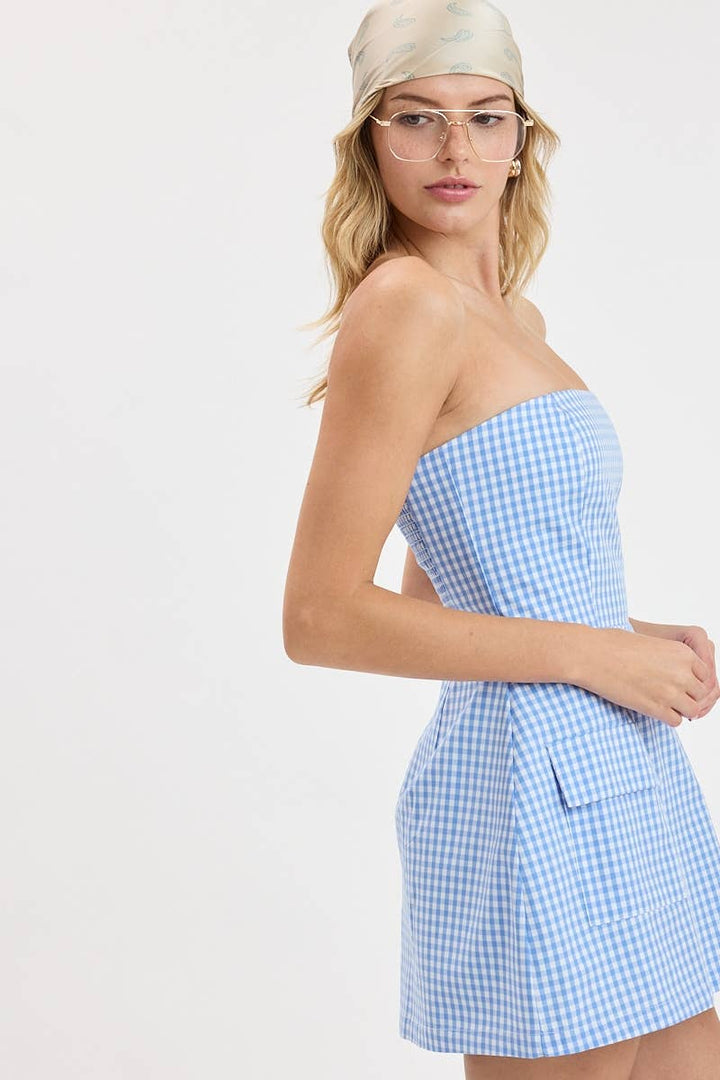 Trust Fund Brunch Pocket Mini Dress
